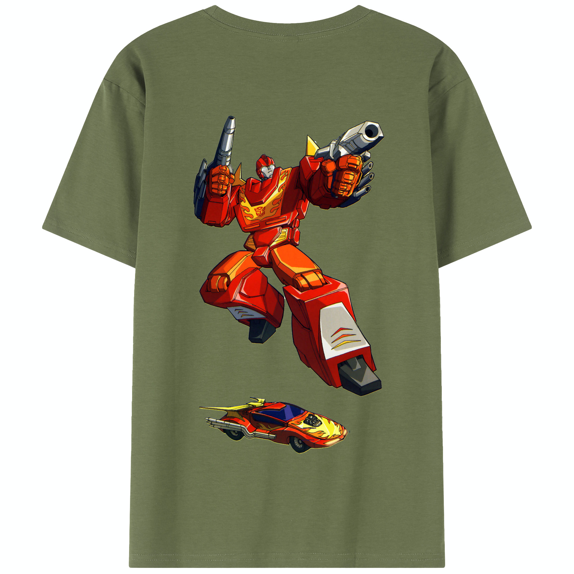 （画像用）  綿100％半袖Tシャツ（背面プリント）